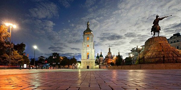 Софиевская площадь в Киеве, фото